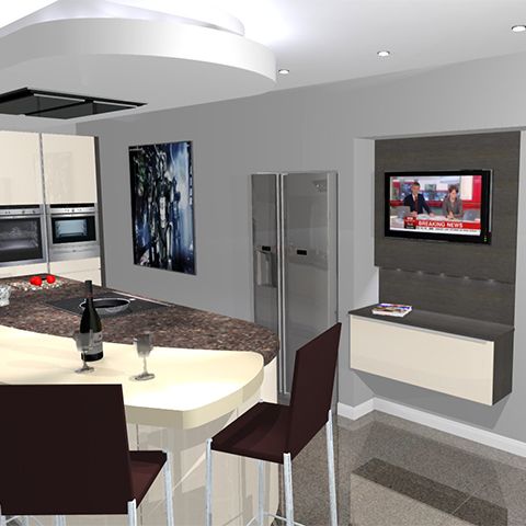 designer kitchen