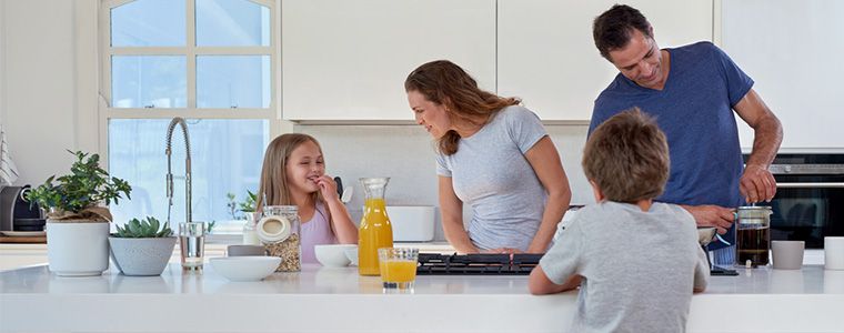 family breakfast