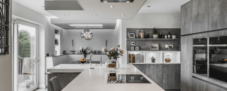 busy family kitchen