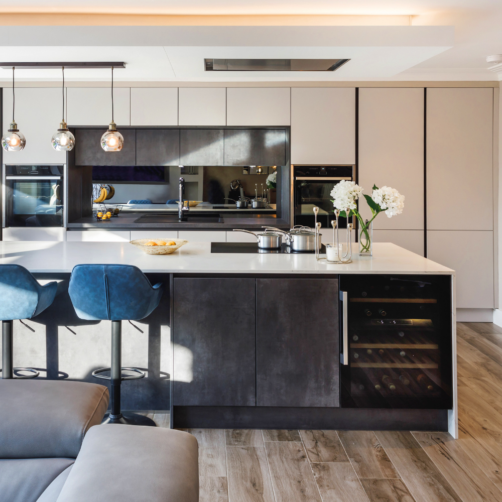 Contemporary open-plan living